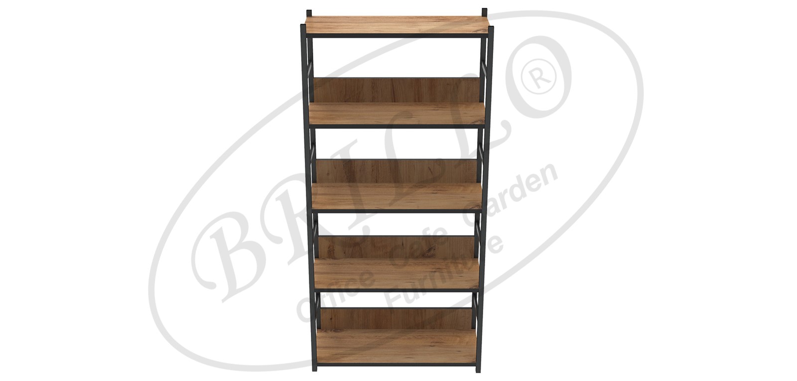 Toli 5'li Bazalı Raf 70 cm - Ofis mobilyası - Ofis mobilyaları